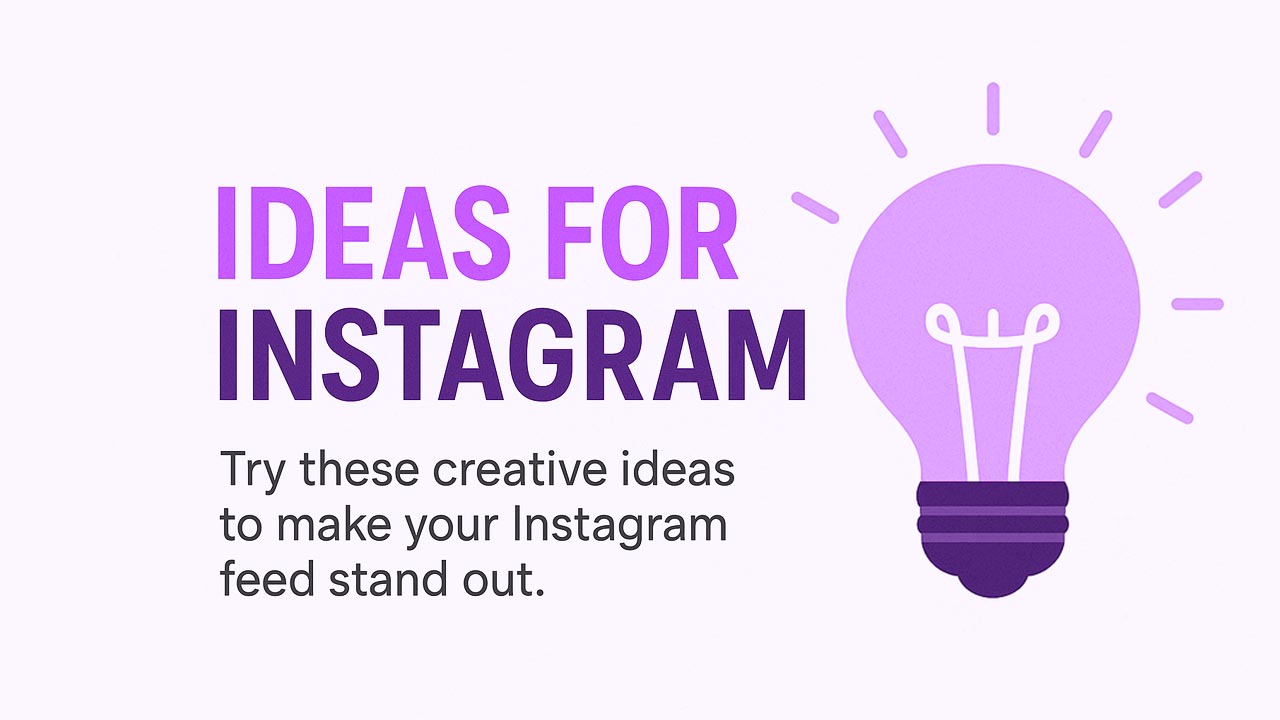 أفكار لـ Instagram